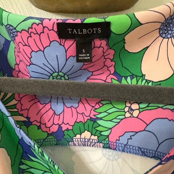 Talbots Multicolor Floral Dress - Picture 4 of 6